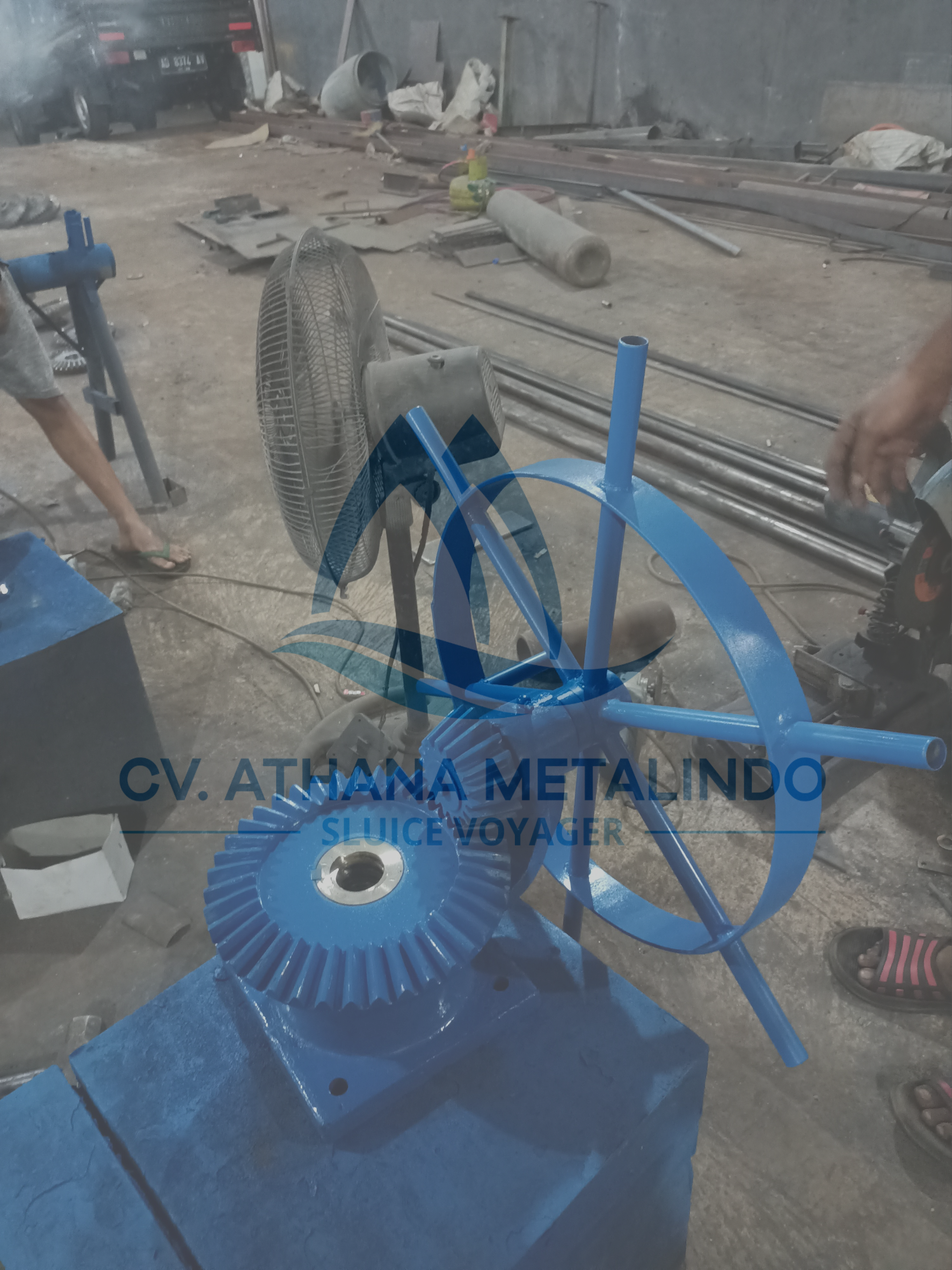Gearbox Pintu Air
