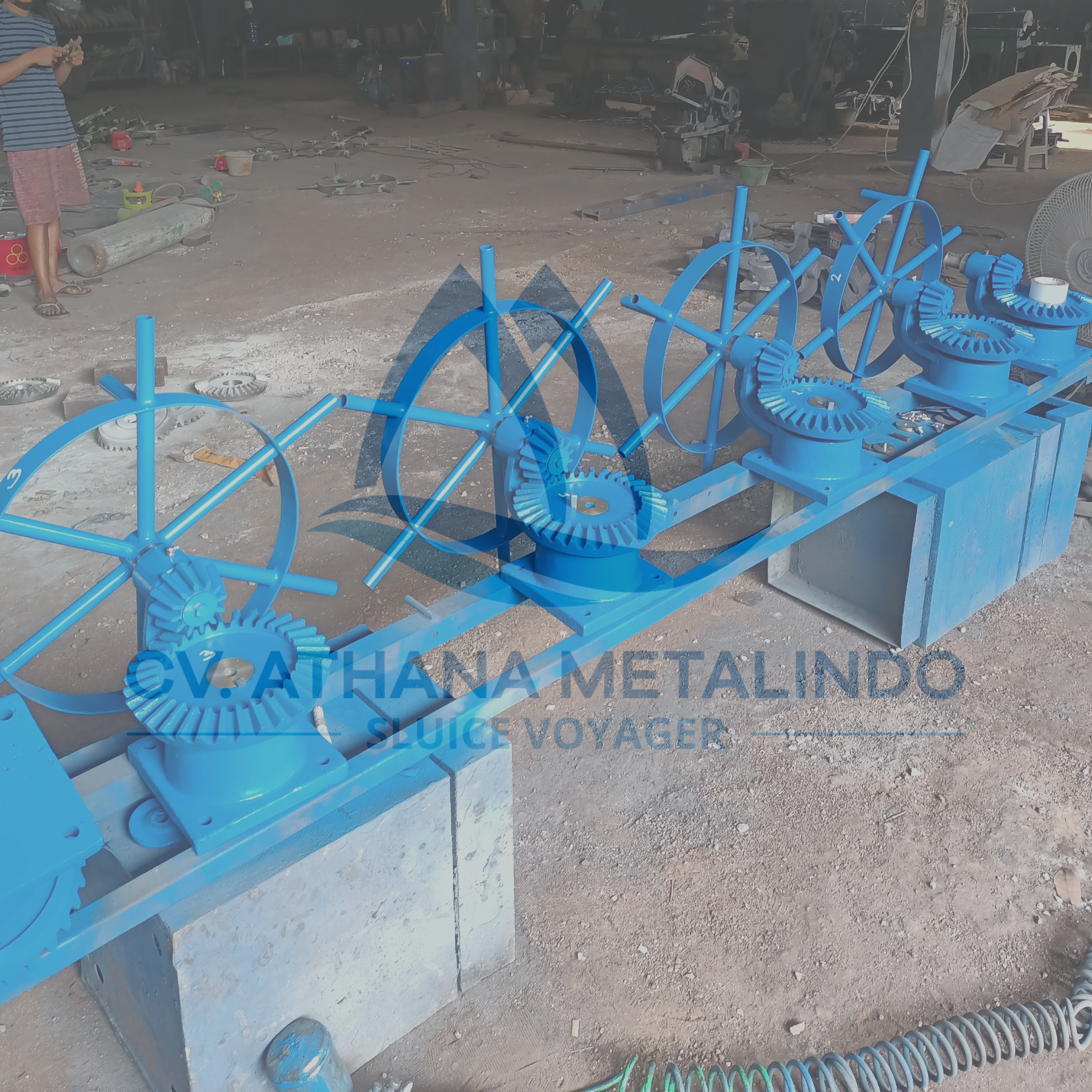 Gearbox Pintu Air