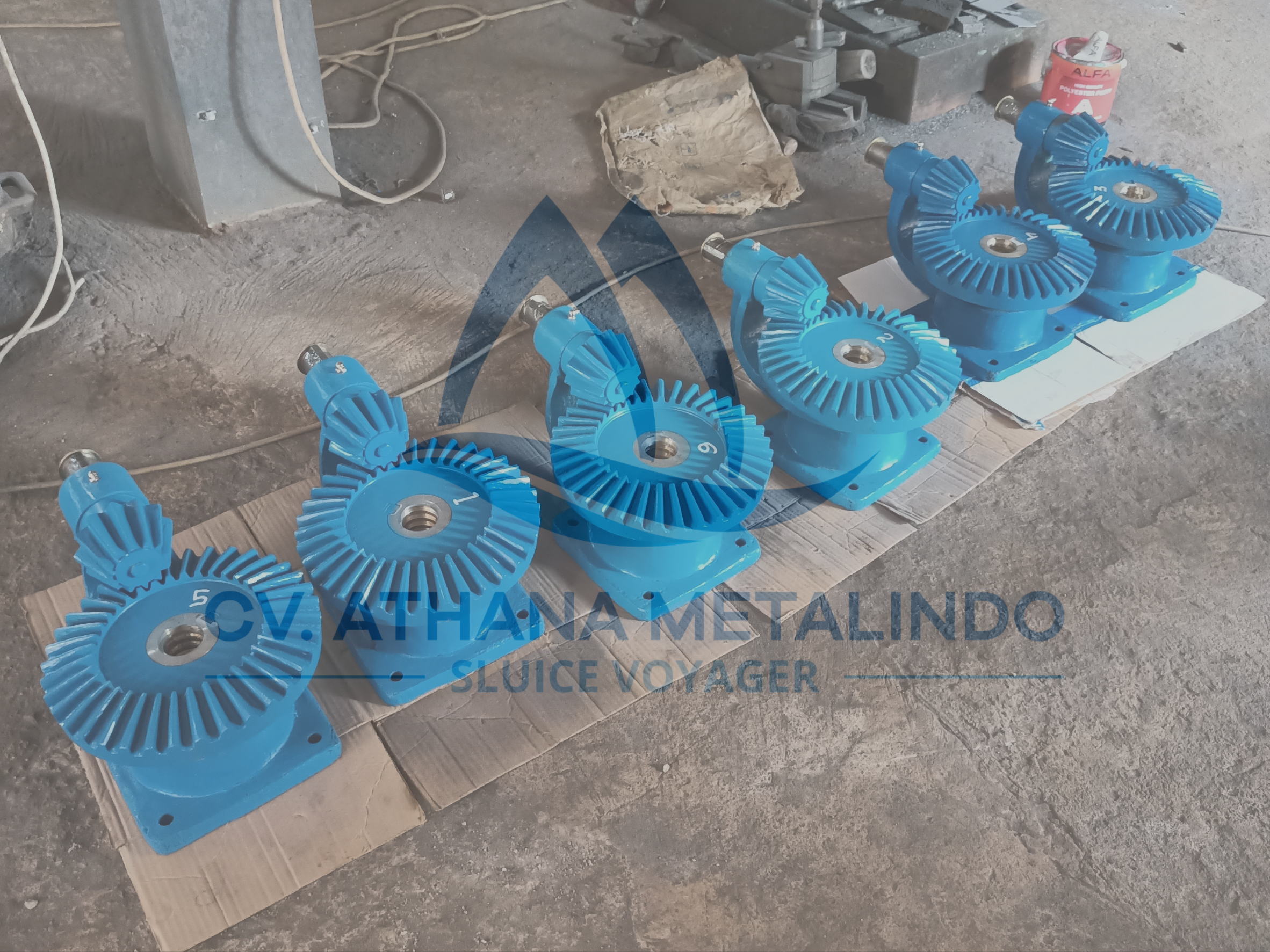Gearbox Pintu Air
