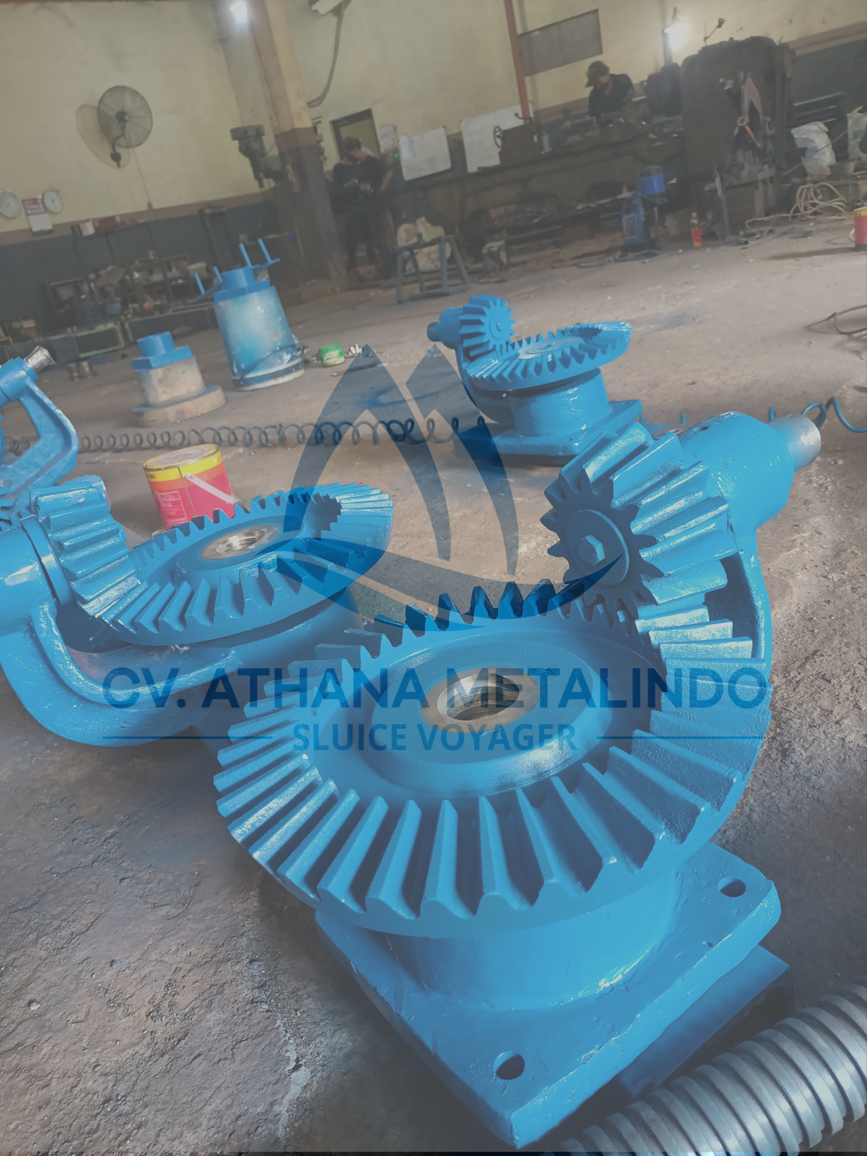 Gearbox Pintu Air
