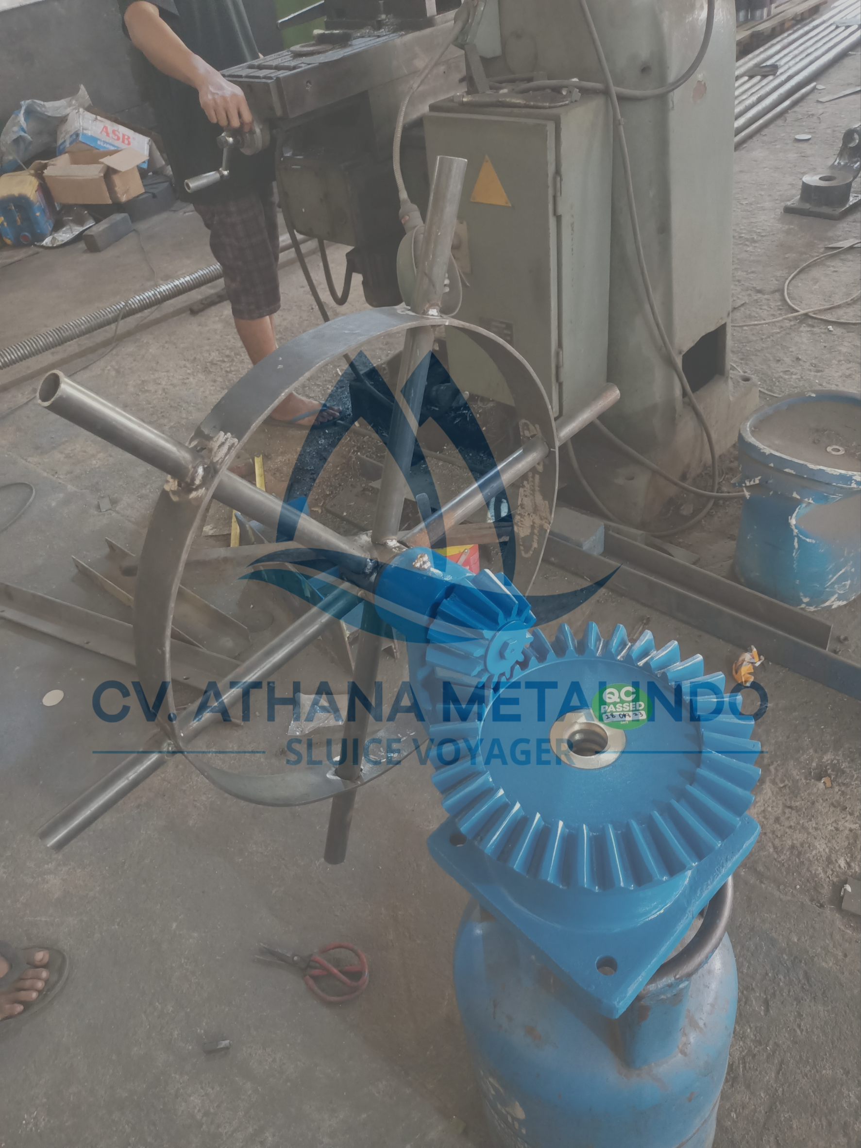 Gearbox Pintu Air