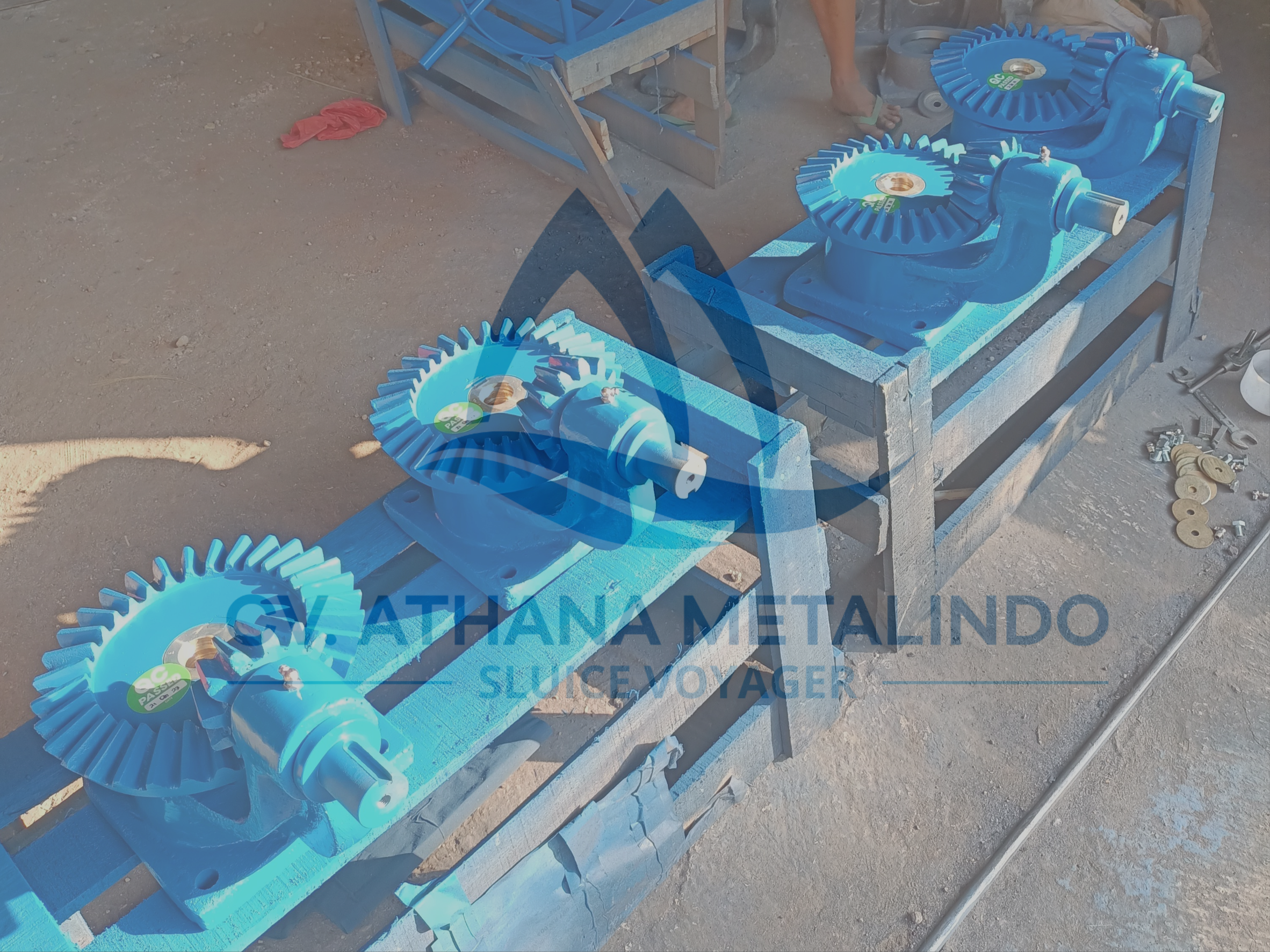 Gearbox Pintu Air