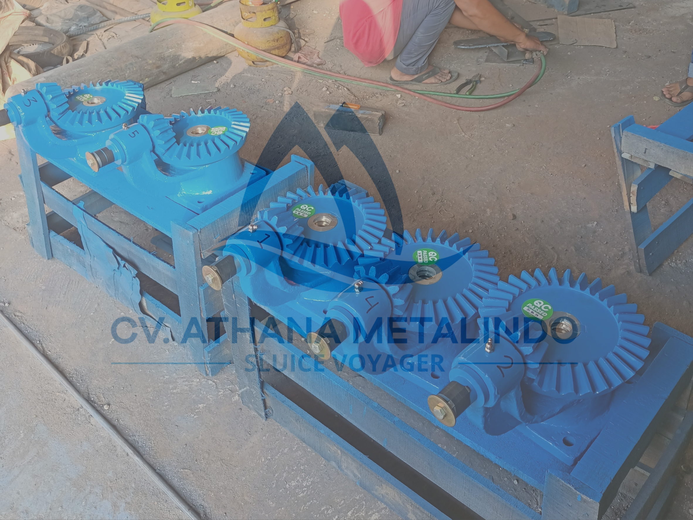 Gearbox Pintu Air