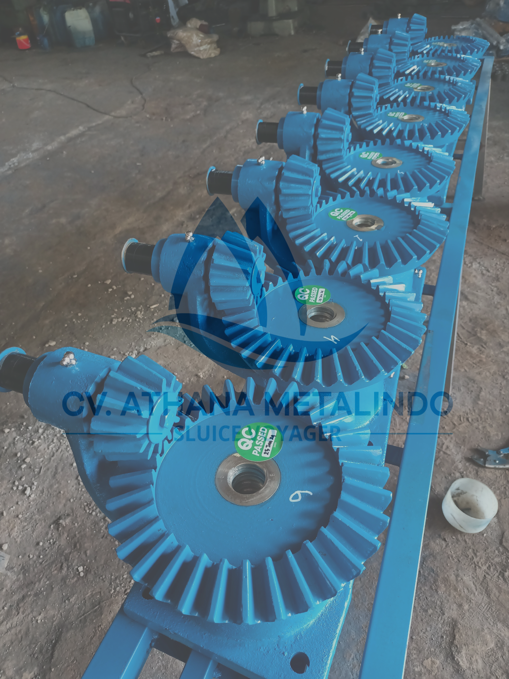 Gearbox Pintu Air