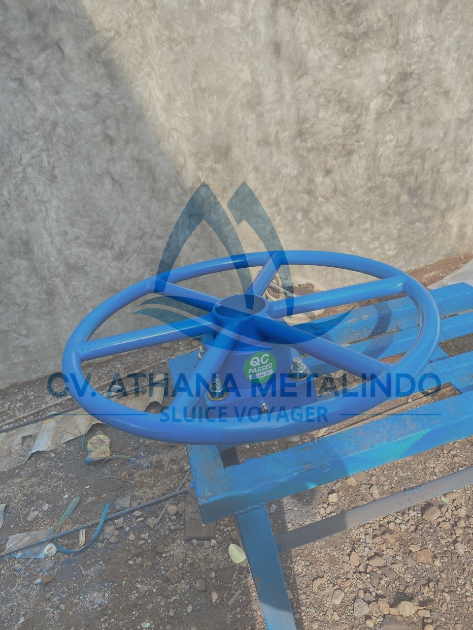 Metal Engkel + Stir Pintu Air Statis