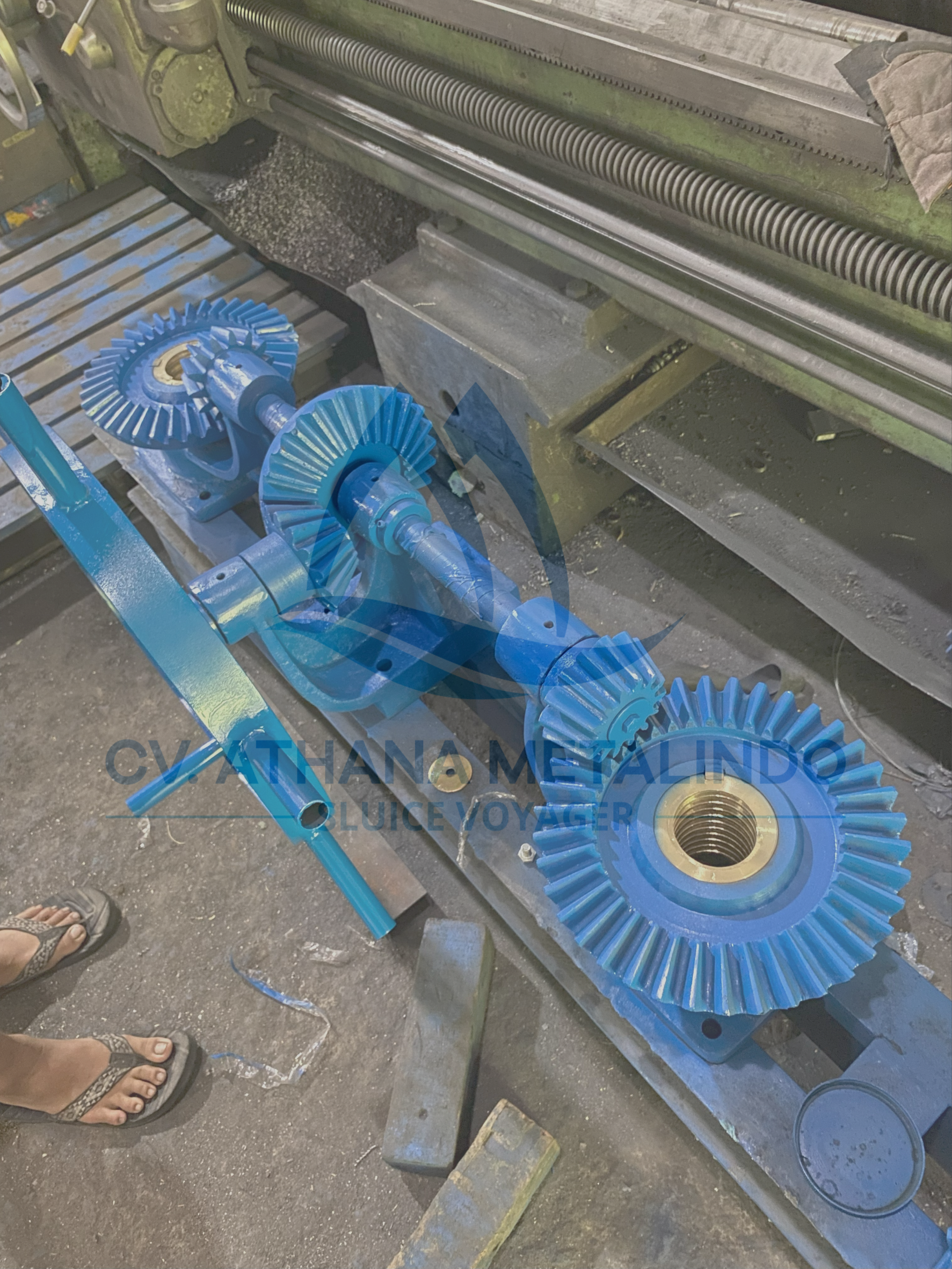 Gearbox Pintu Air