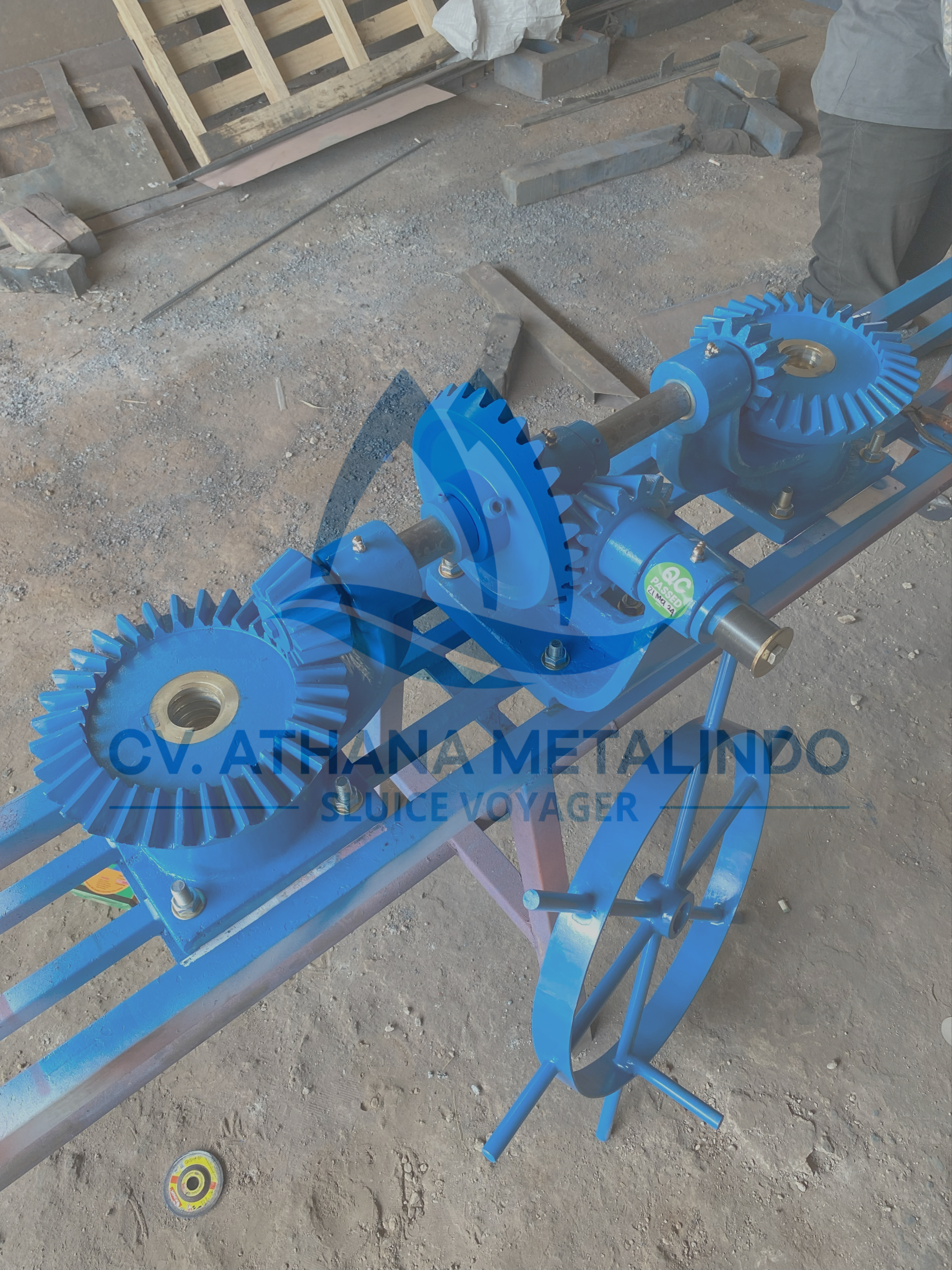 Gearbox Pintu Air