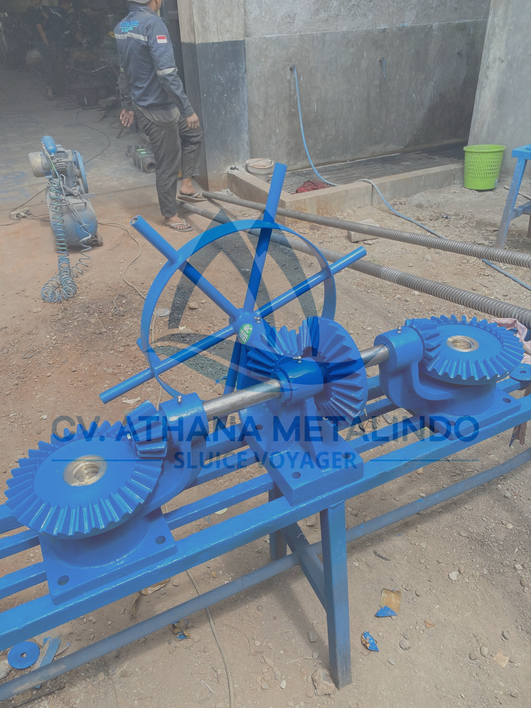 Gearbox Pintu Air
