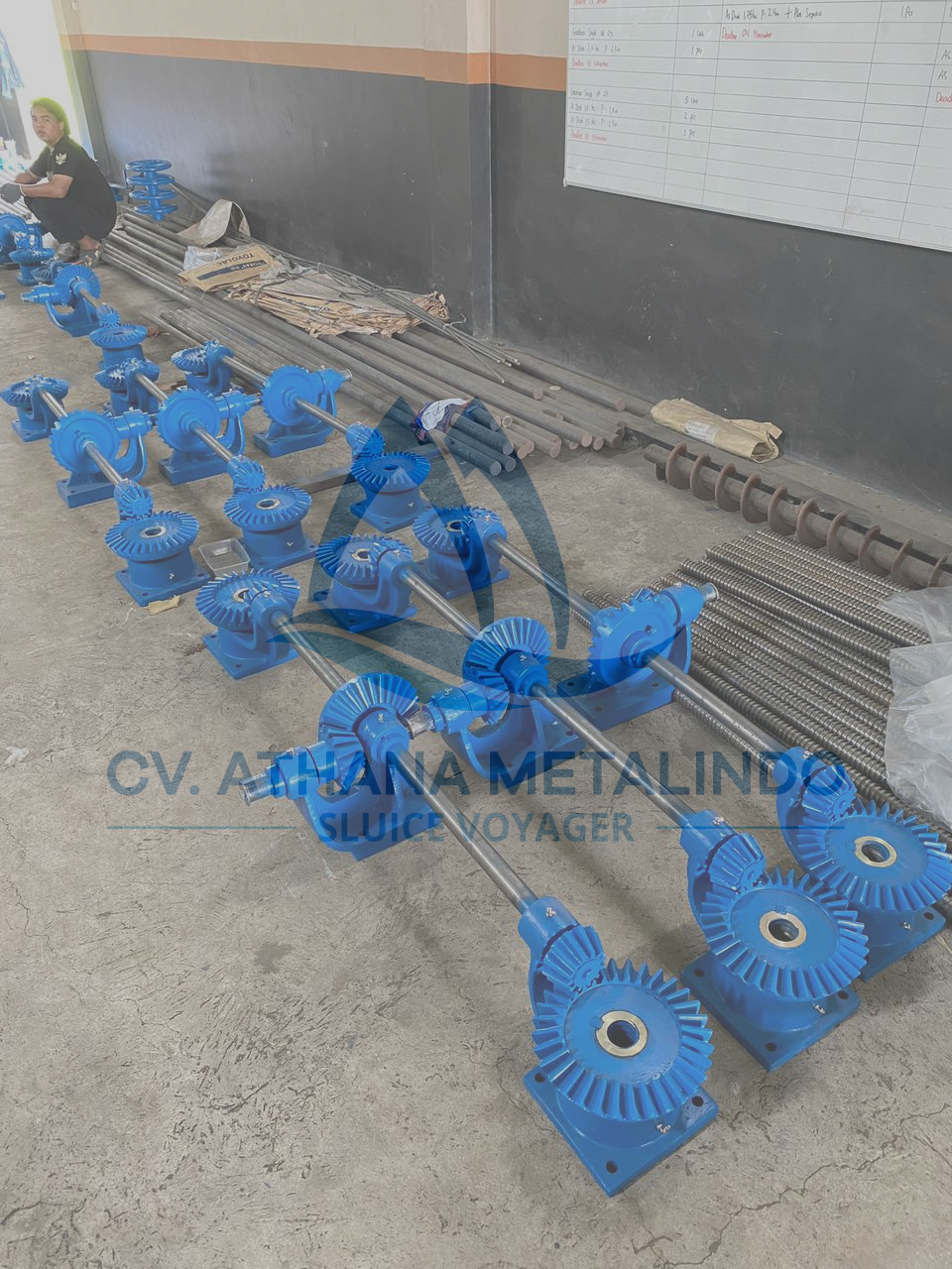 Gearbox Pintu Air