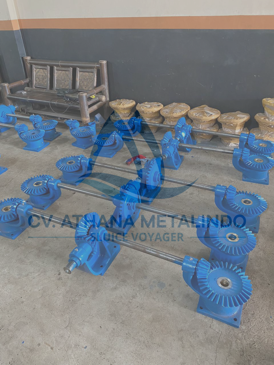 Gearbox Pintu Air