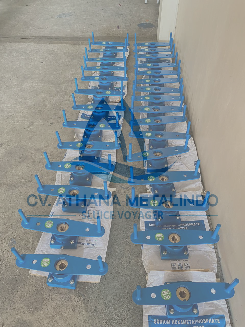 Metal Engkel + Stir Pintu Air Statis