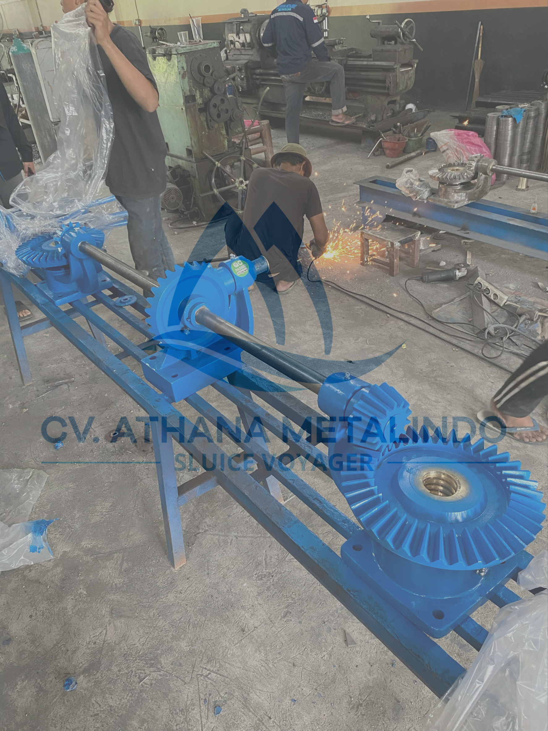 Gearbox Pintu Air