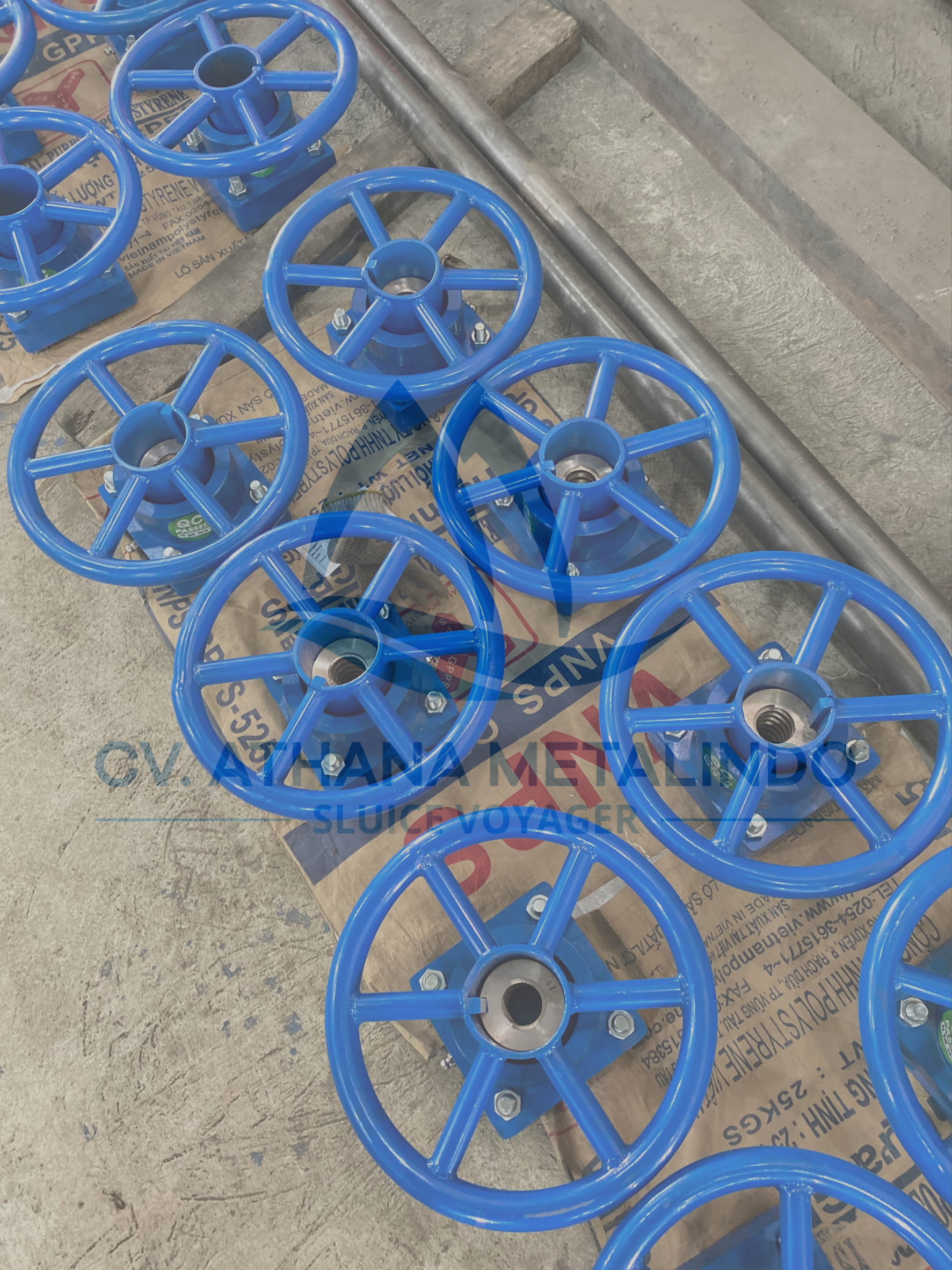 Metal Engkel + Stir Pintu Air Statis
