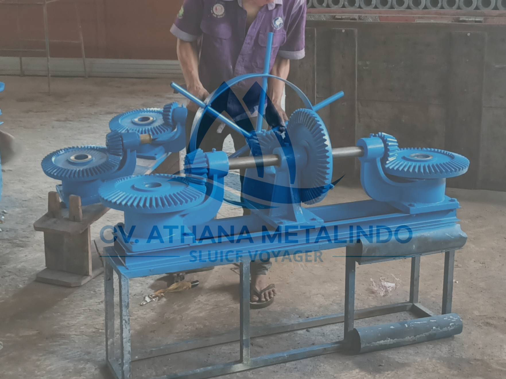 Gearbox Pintu Air