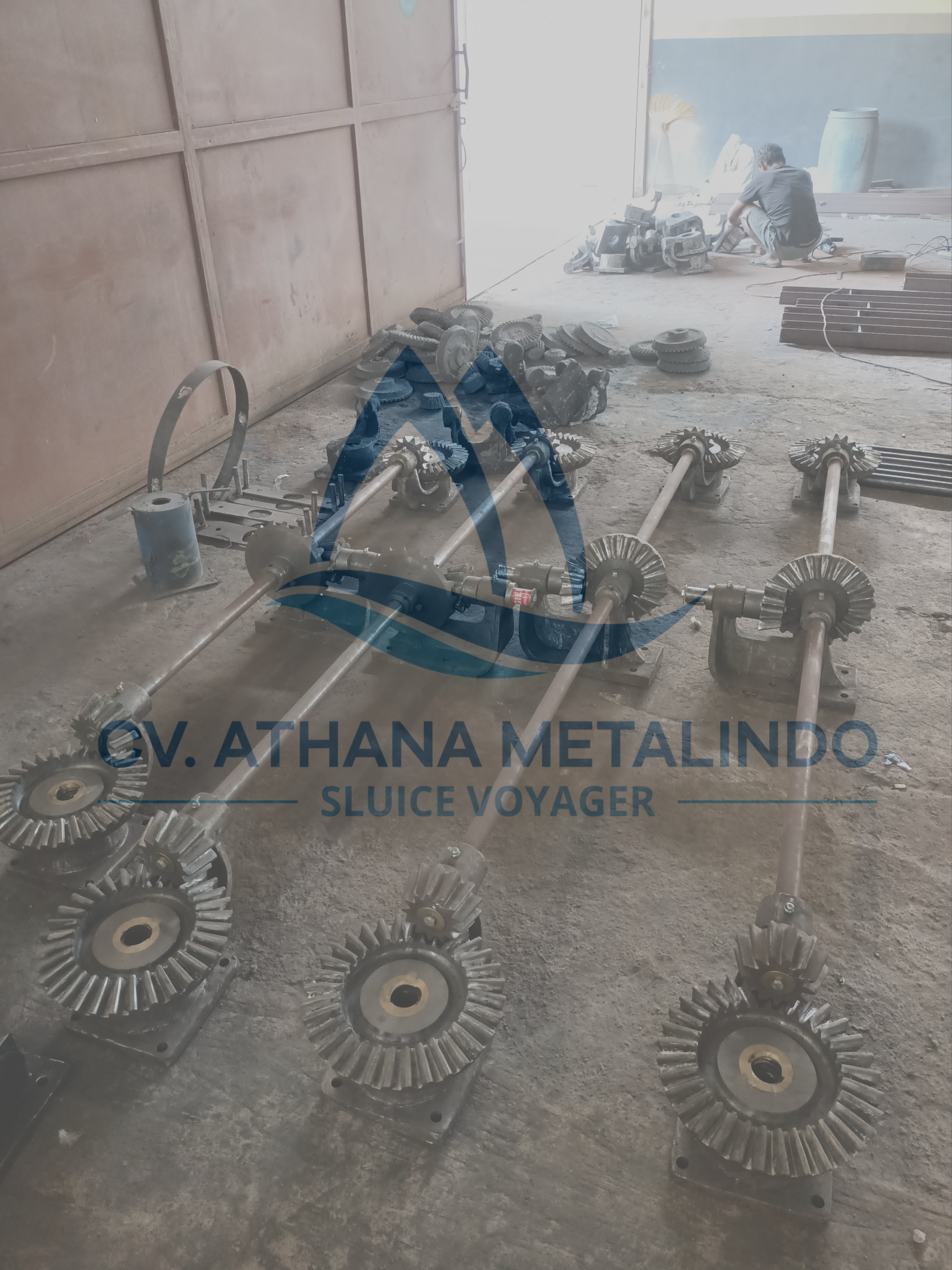 Gearbox Pintu Air