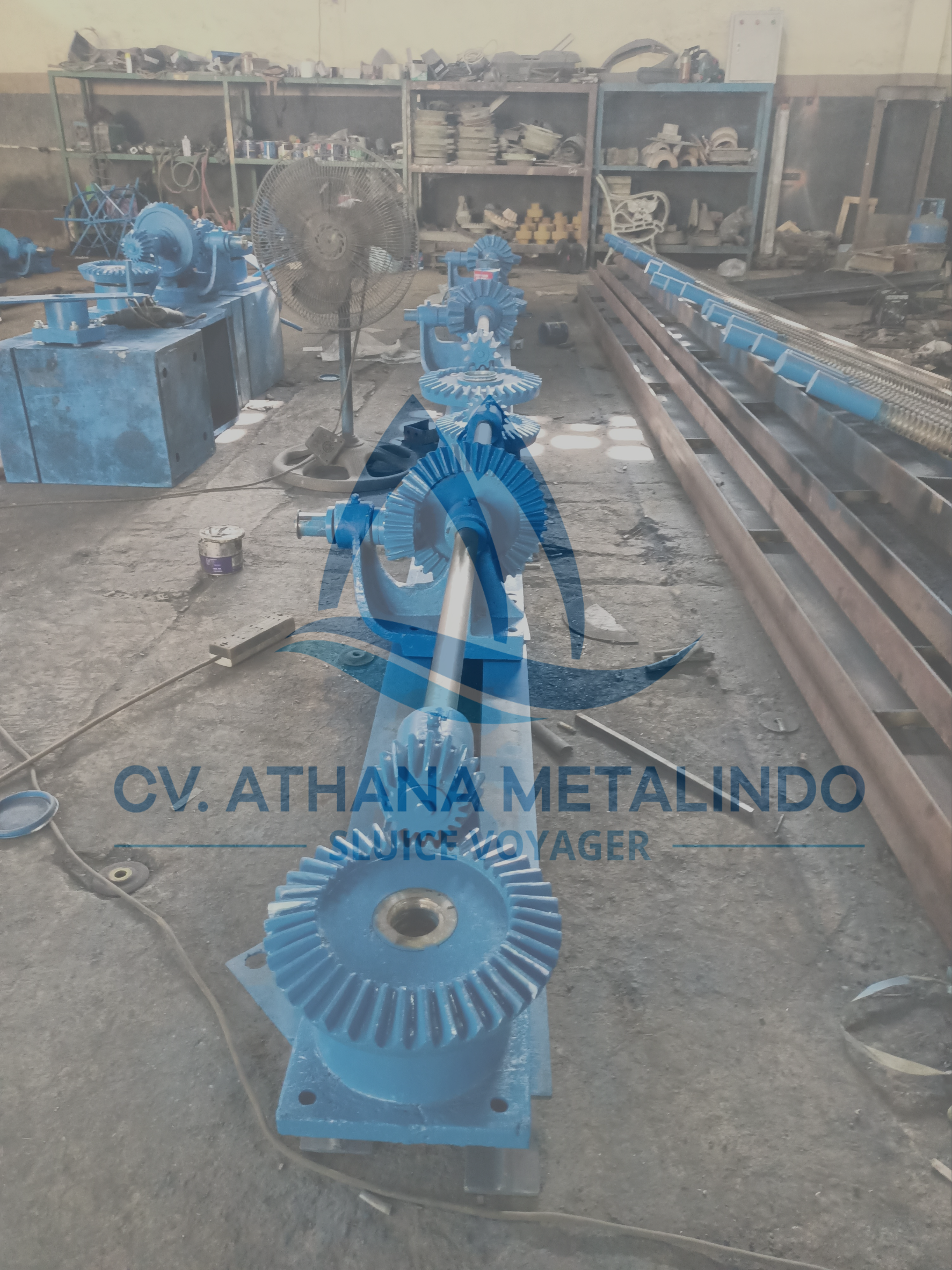 Gearbox Pintu Air