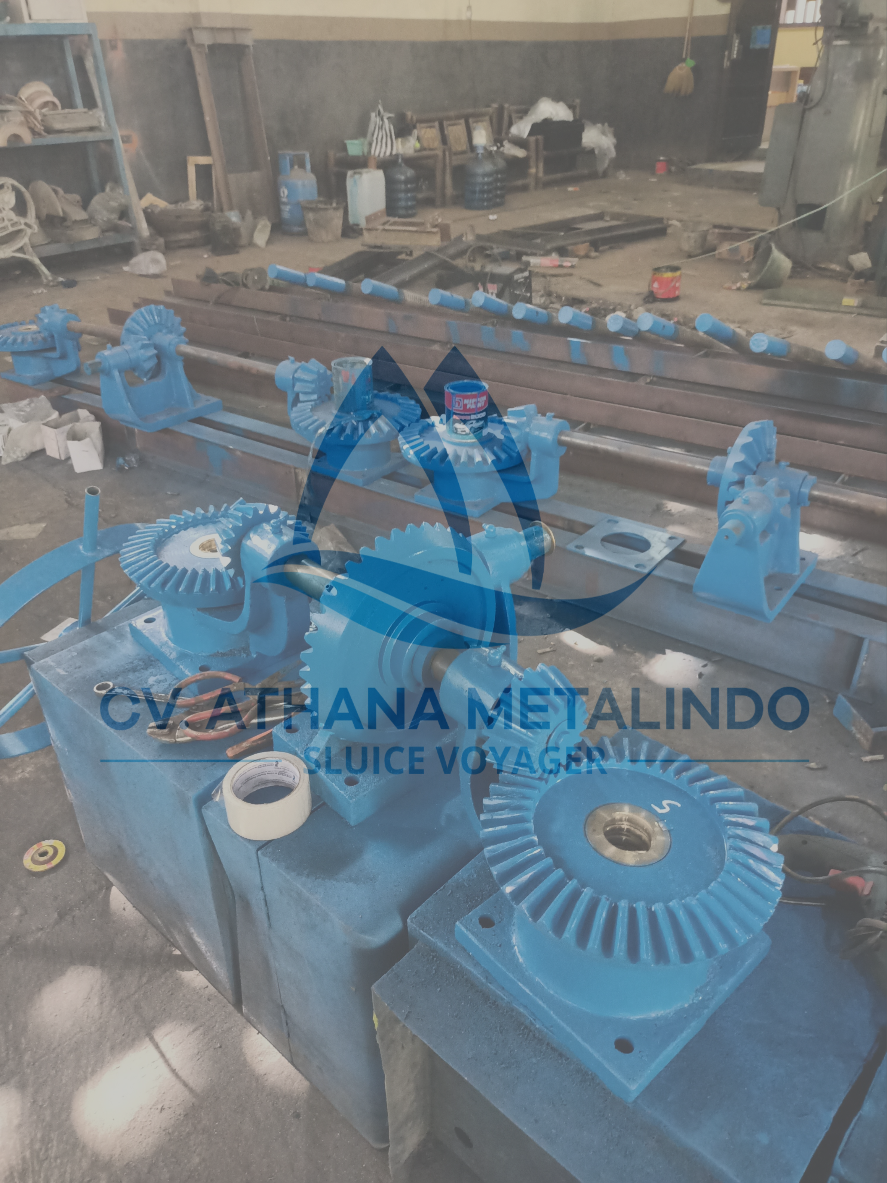 Gearbox Pintu Air