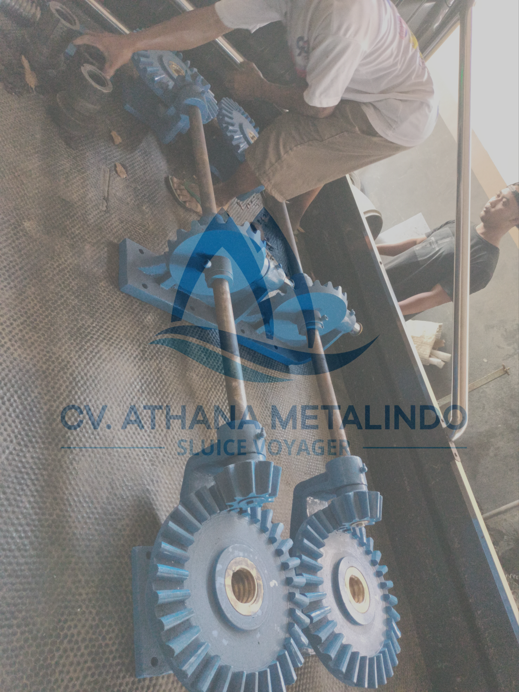 Gearbox Pintu Air