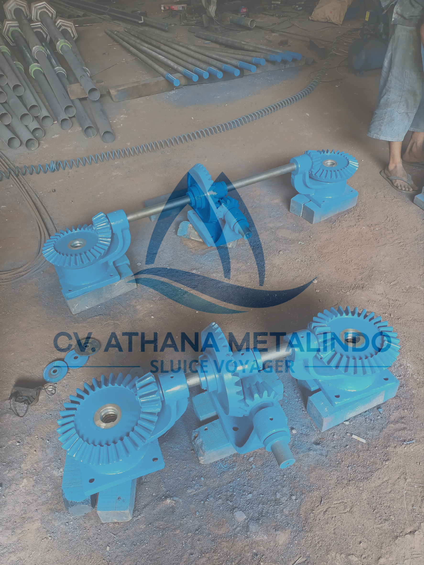 Gearbox Pintu Air
