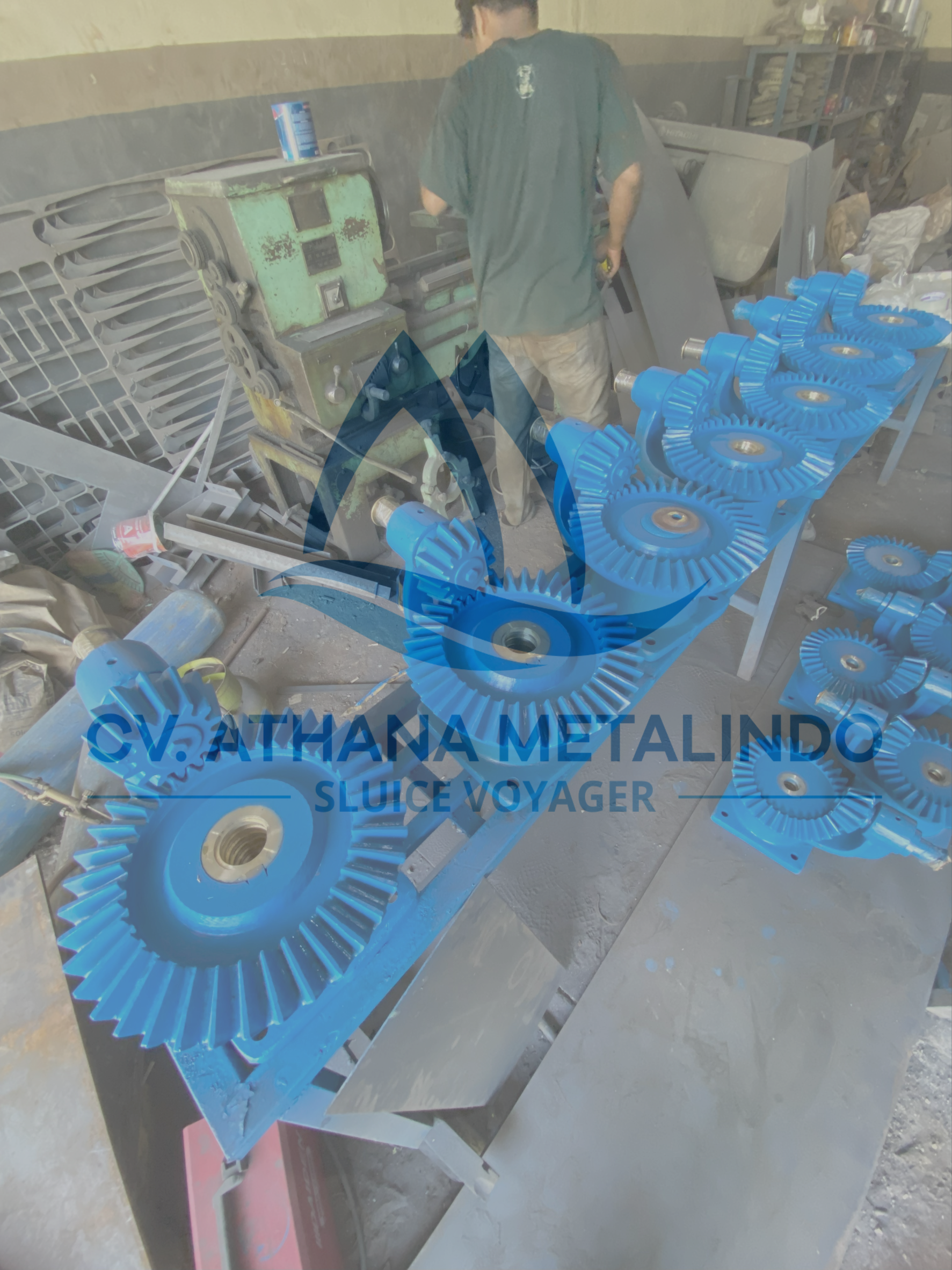 Gearbox Pintu Air