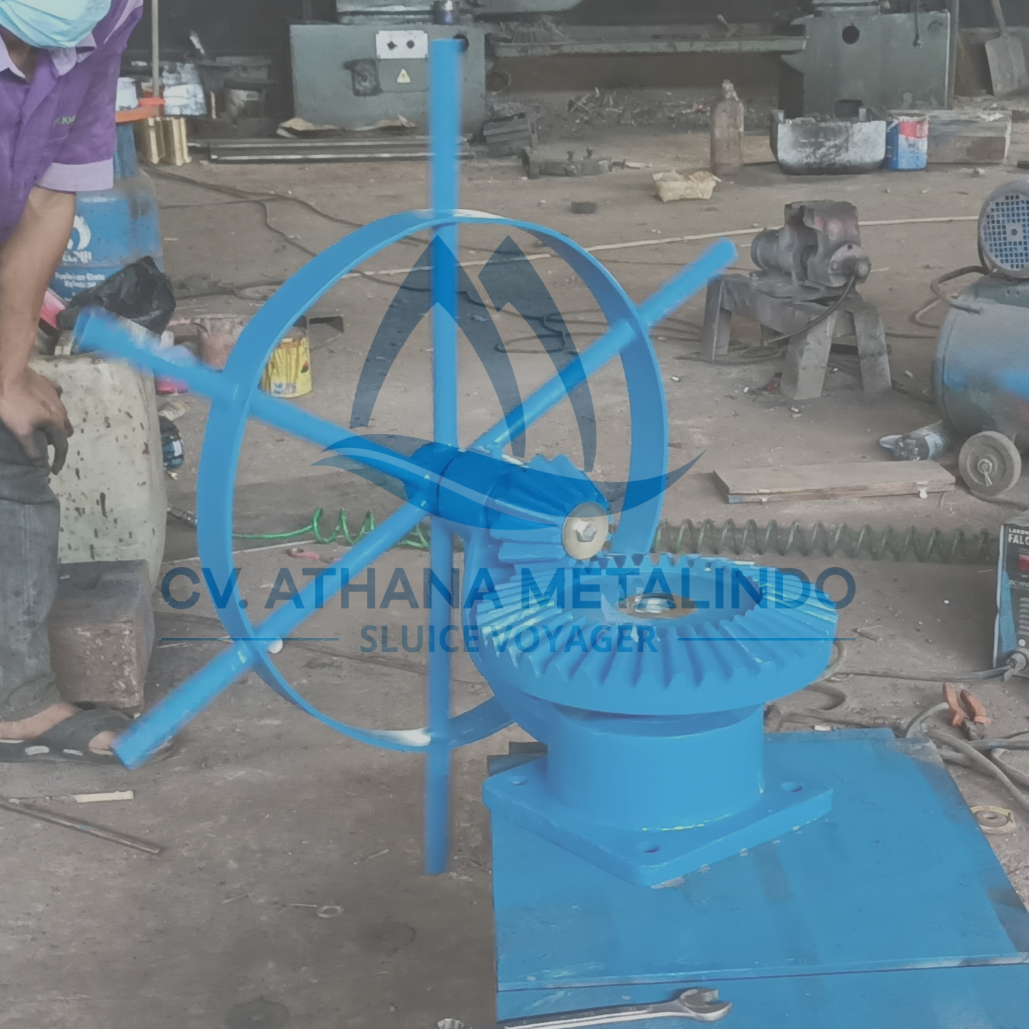 Gearbox Pintu Air