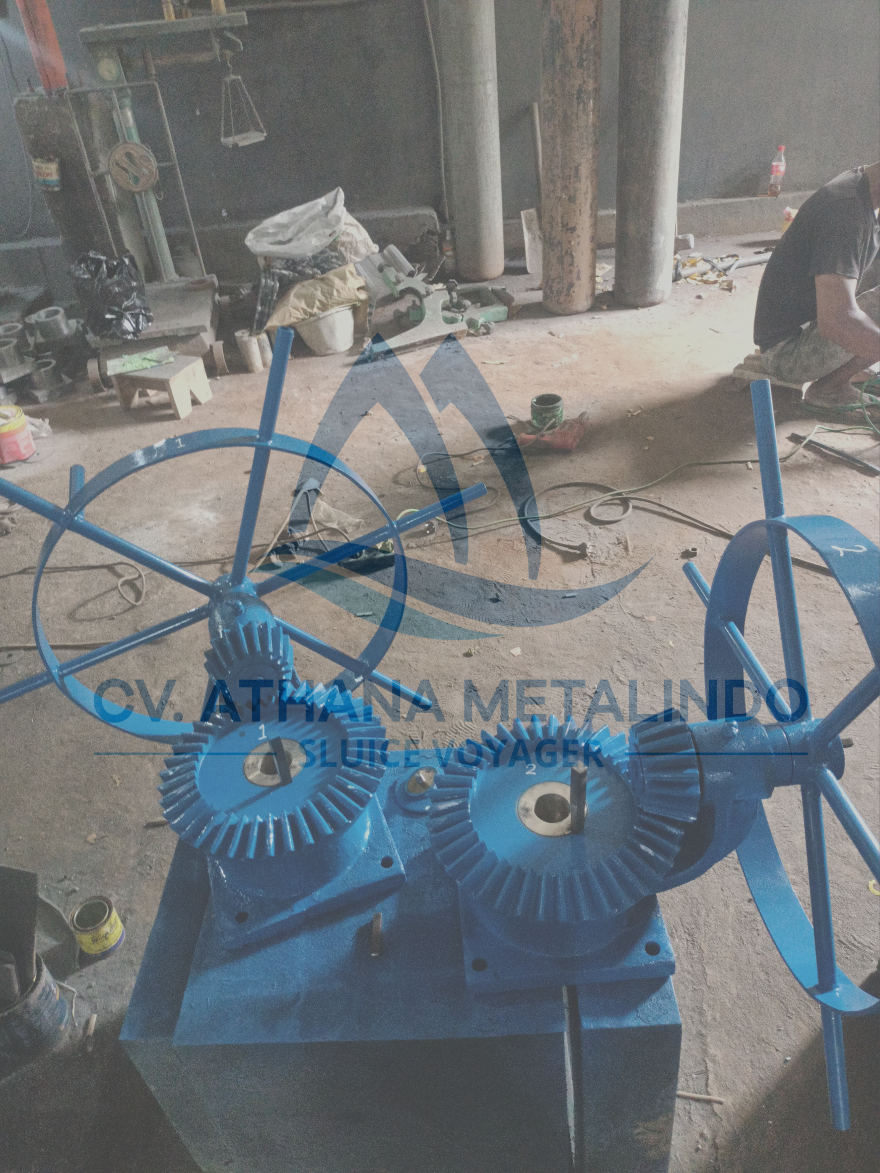 Gearbox Pintu Air