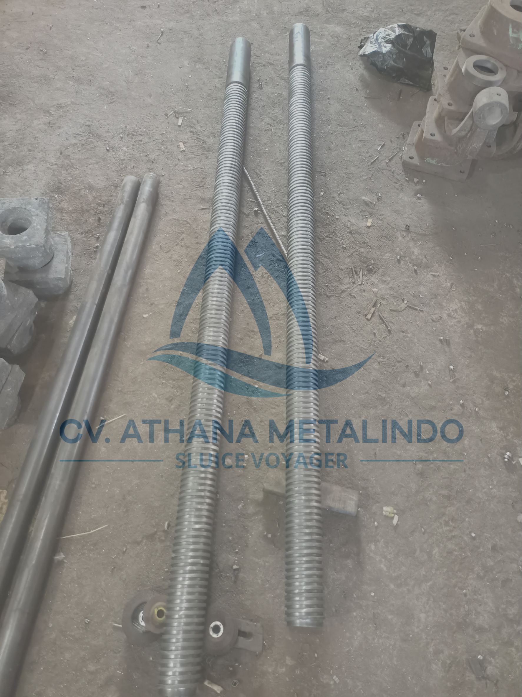 PROSES PRODUKSI DOUBLE GEARBOX PINTU AIR