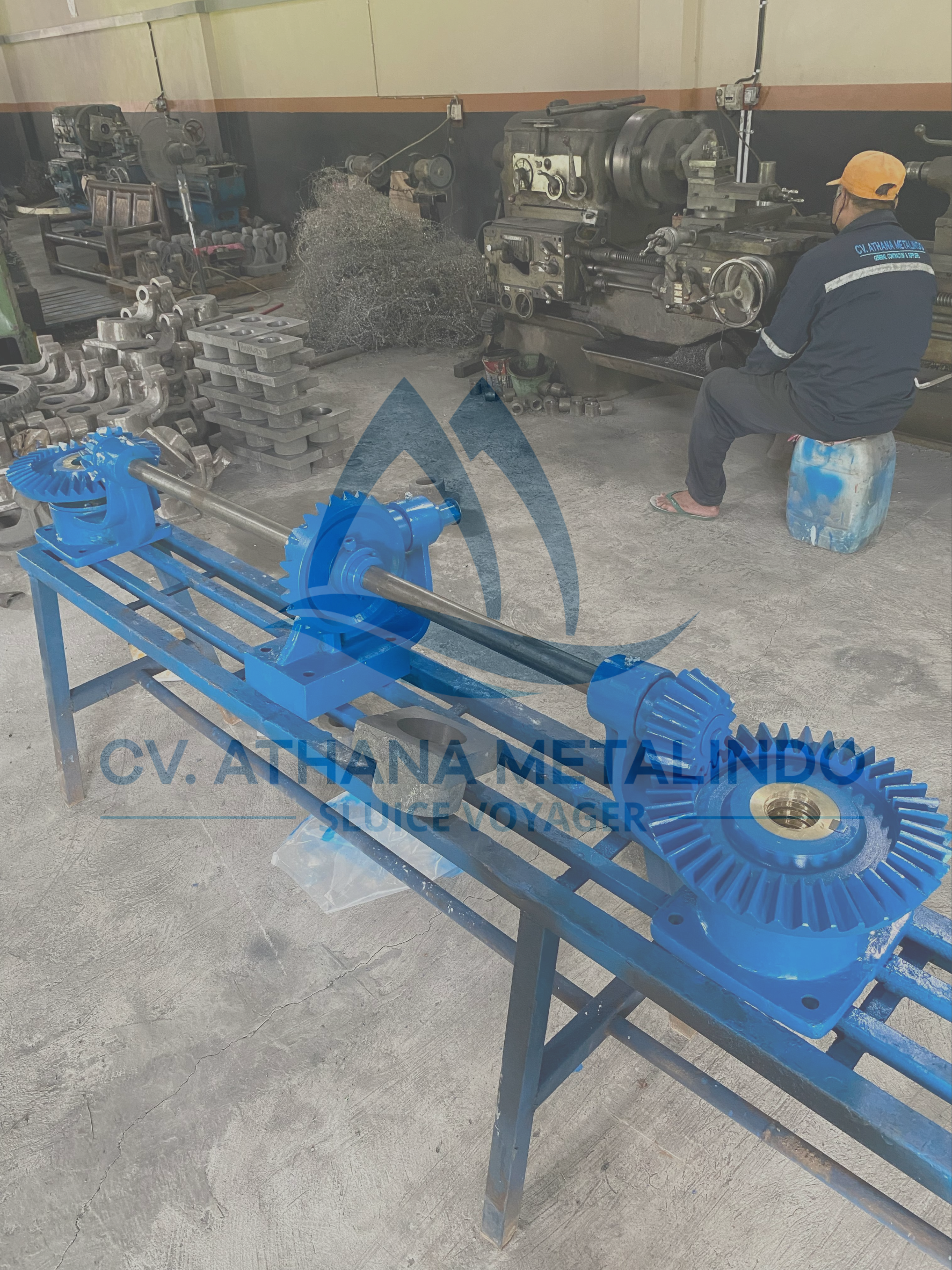 17 UNIT SPAREPART PINTU AIR UNTUK KOTA BEKASI