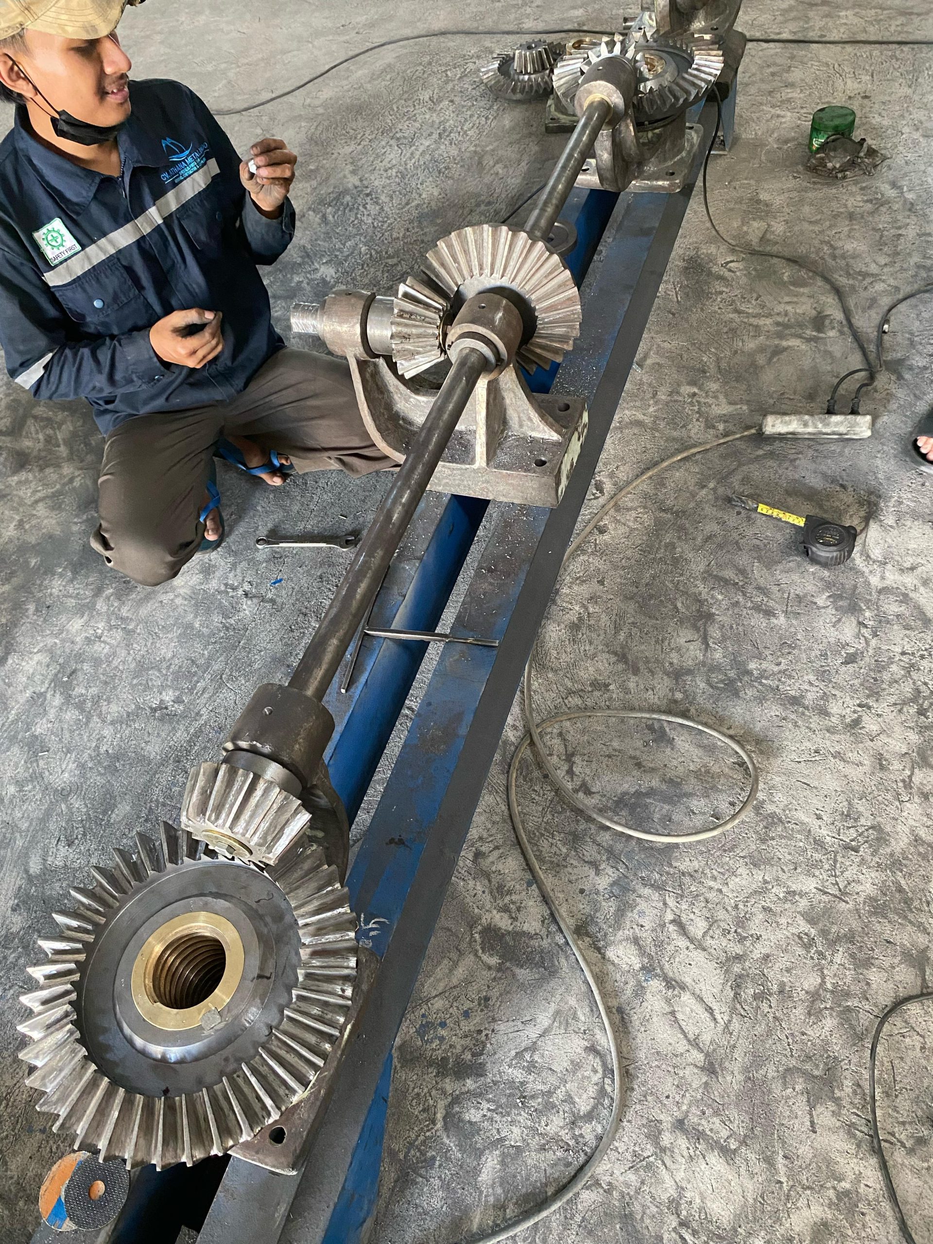 DONE PENGIRIMAN SPAREPART KE CILINCING