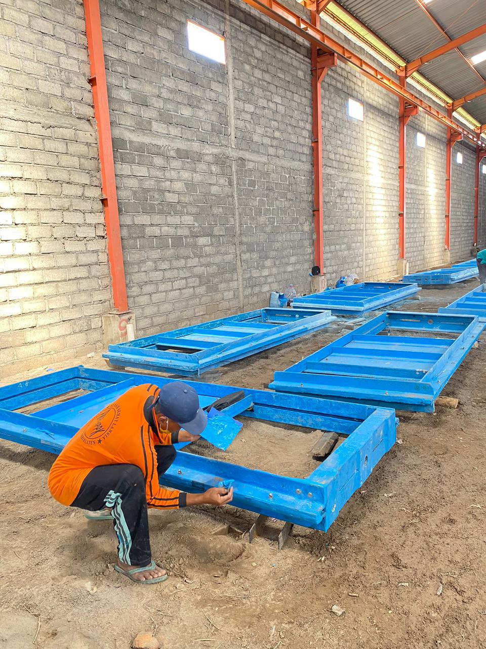 Pengadaan 61 Unit Pintu Air untuk Proyek Lampung