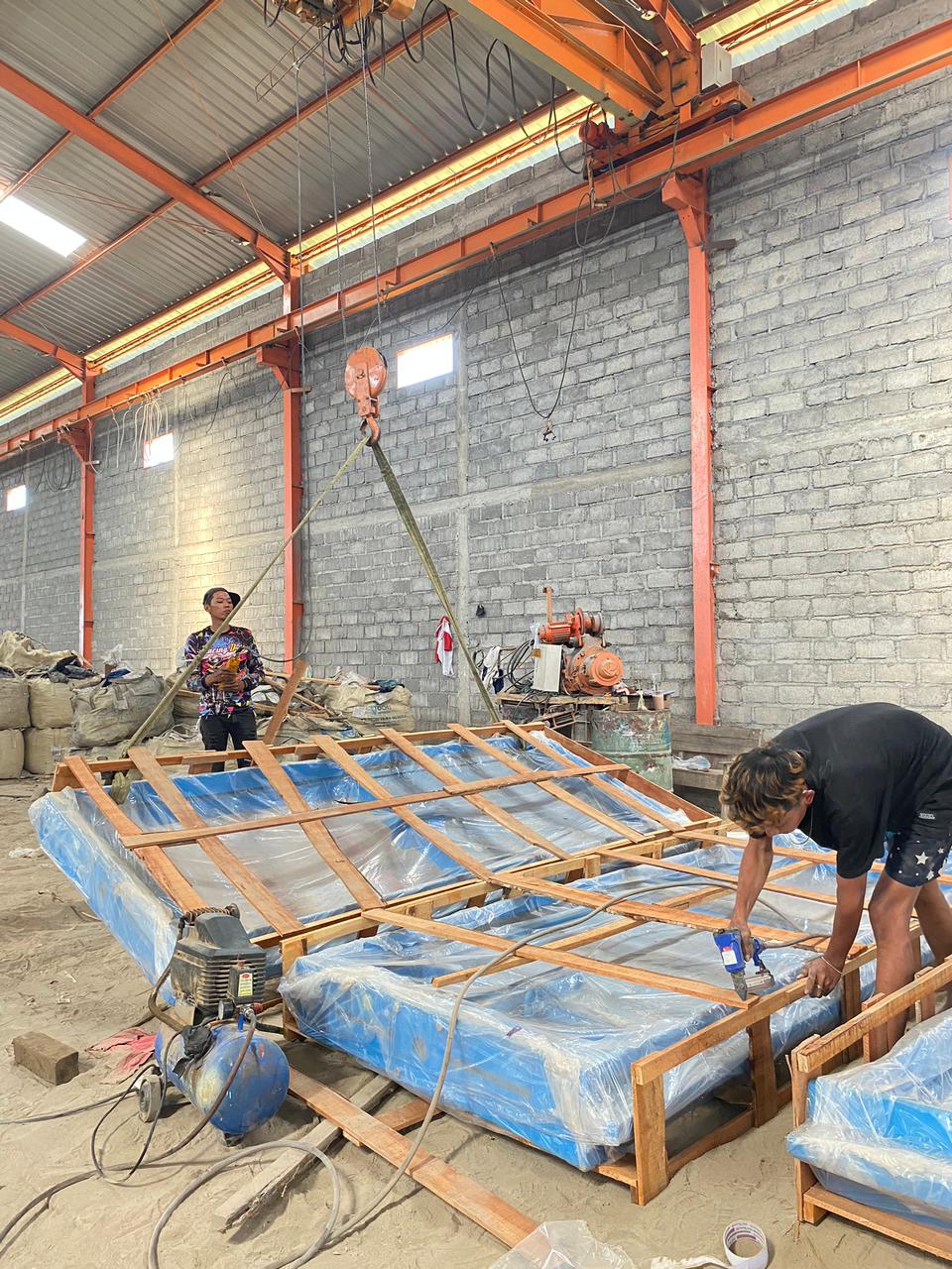 Pengadaan 61 Unit Pintu Air untuk Proyek Lampung