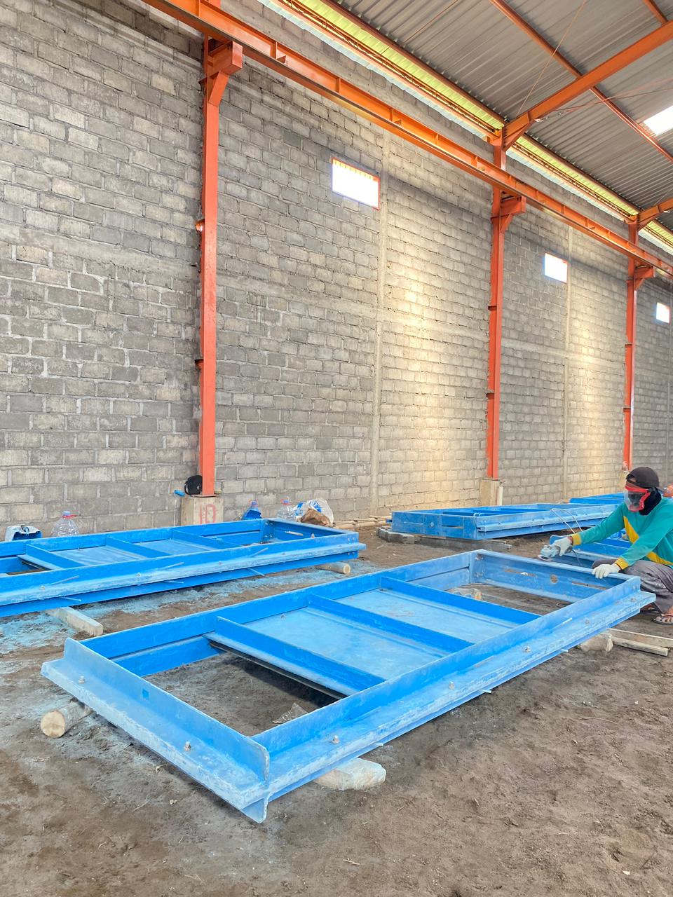 Pengadaan 61 Unit Pintu Air untuk Proyek Lampung