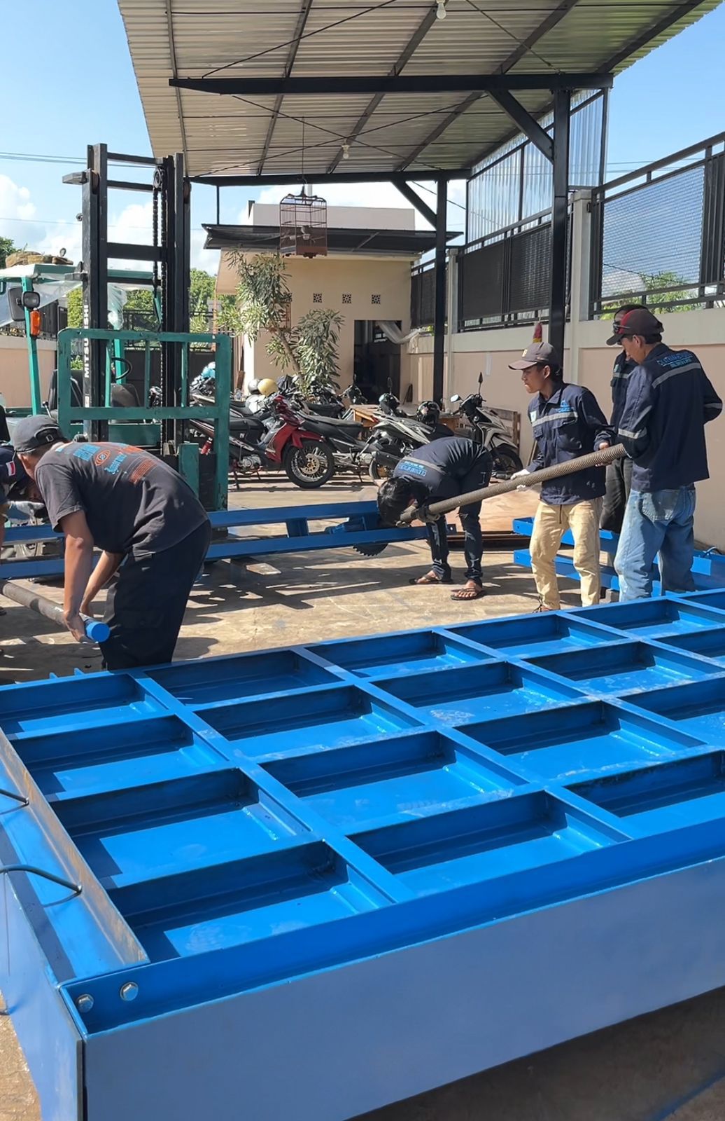 Athana Metalindo Rampungkan Proyek 4 Unit Pintu Air Pati