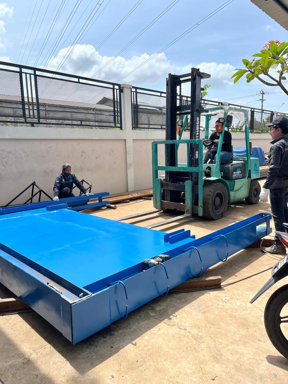 Athana Metalindo Rampungkan Proyek 4 Unit Pintu Air Pati