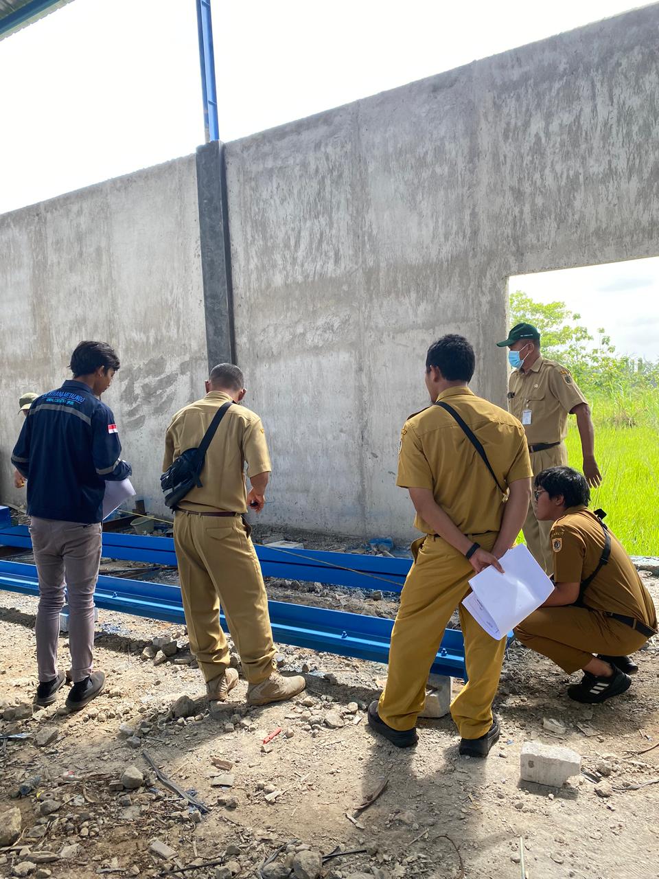 SDA Klaten Lakukan Inspeksi Pintu Air Sebelum Pemasangan di Lokasi Proyek