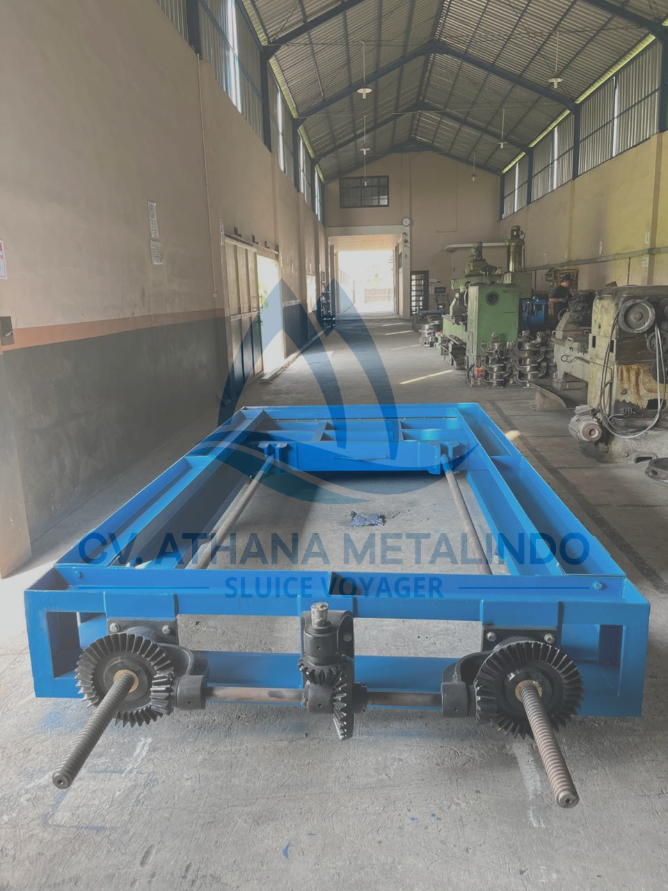 Proyek Pintu Air Motorized dan Pintu Air Double Gearbox untuk Sistem Pengelolaan Air di Pulau Obi