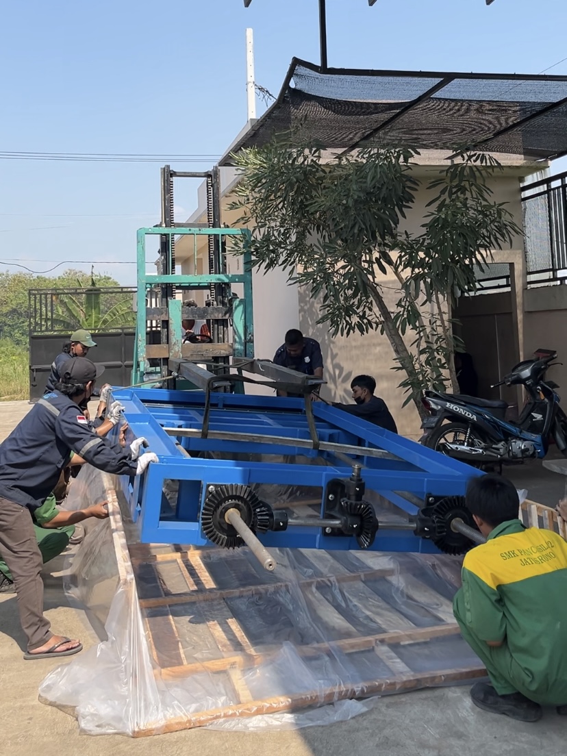 Proyek Pintu Air Motorized dan Pintu Air Double Gearbox untuk Sistem Pengelolaan Air di Pulau Obi