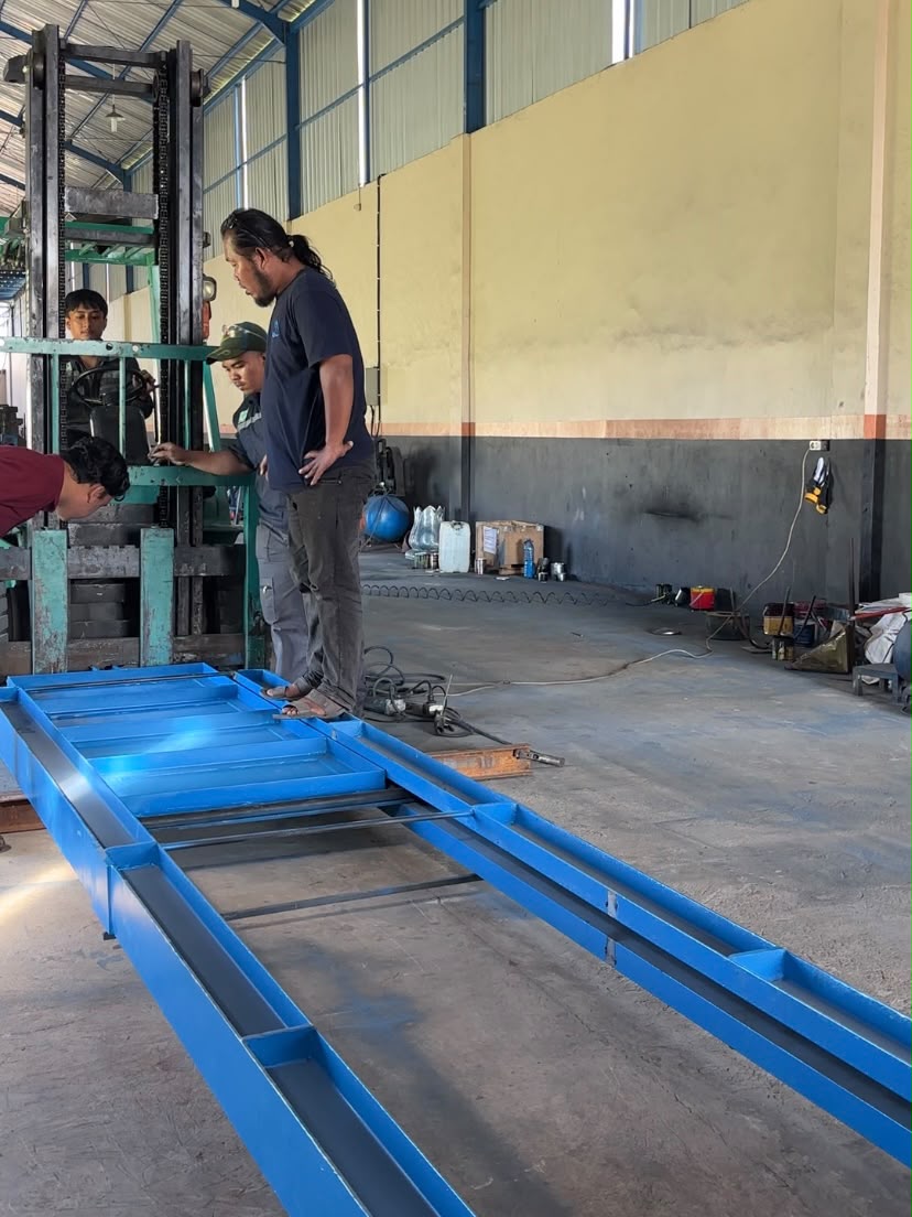 Pintu Air Motorized dengan Gearbox Motovario untuk Proyek di Sumbawa